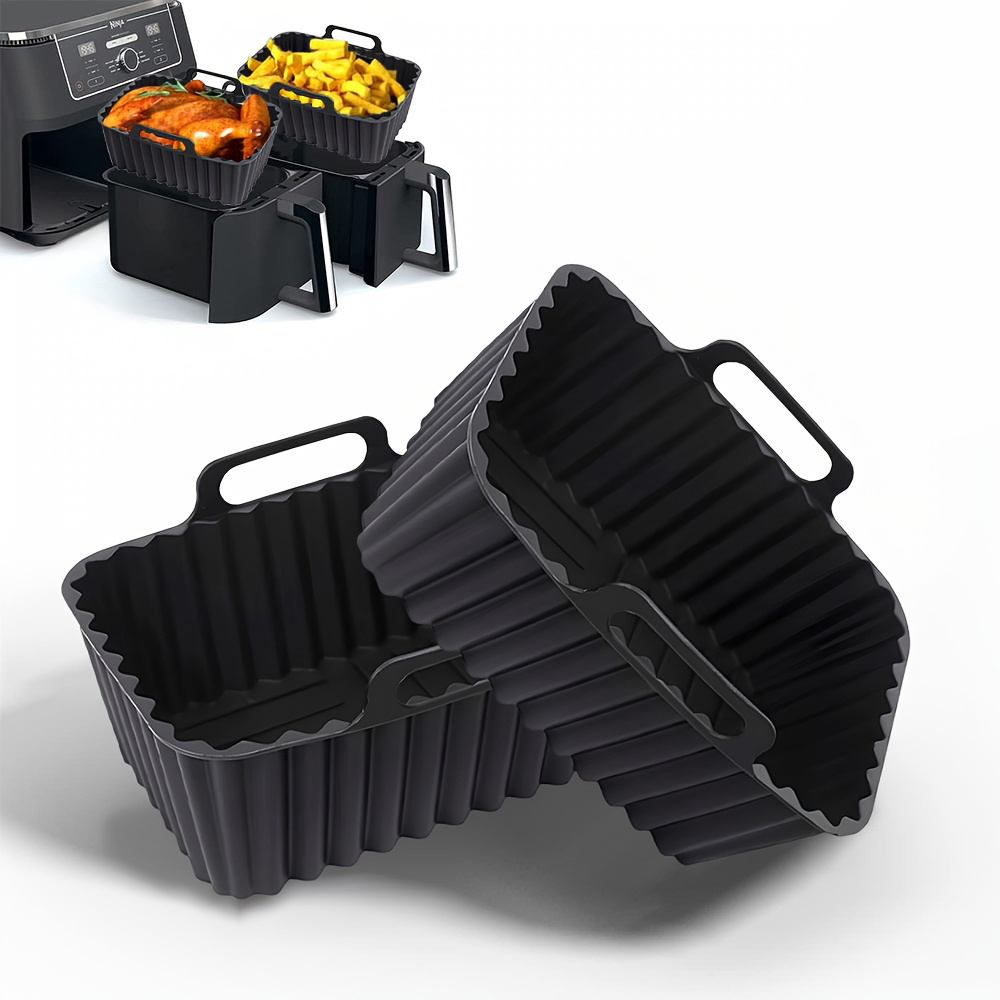 Air Fryer Silicone Pot Liner - 2 stuks siliconen bakvorm voor de