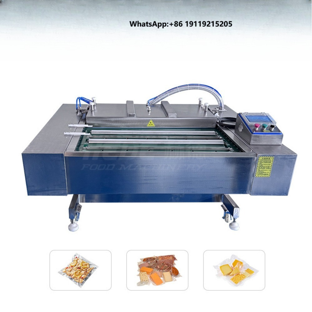 Food Vacuum Sealer Machine - Rolvacuümverpakkingsmachine, volautomatische continue verpakkingsapparatuur, commerciële vacuümsealer