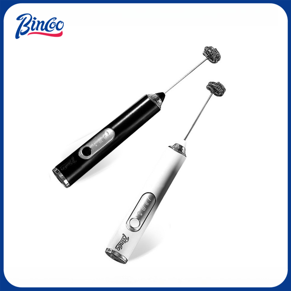 Electric Milk Frother Handheld - Bincoo digitale handmixer voor melk, elektrische