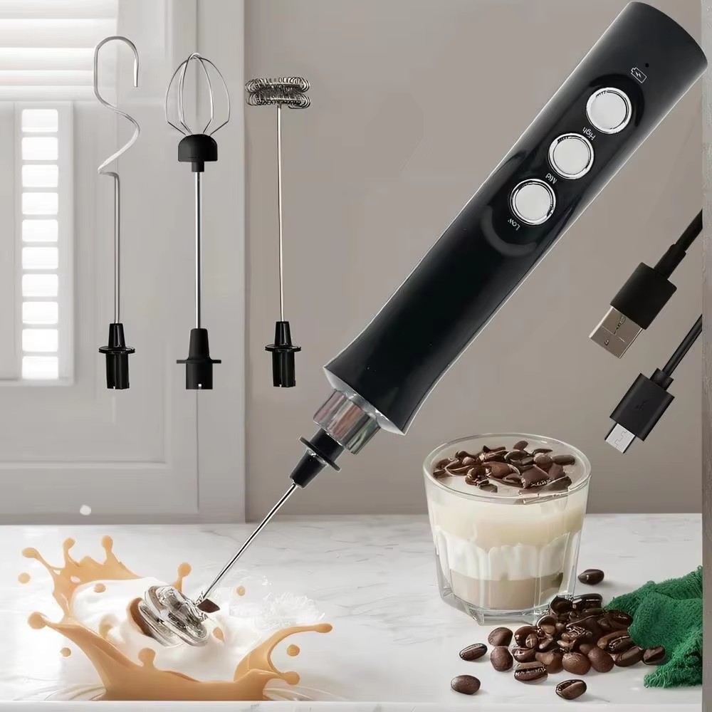 Portable Blender Usb Rechargeable - Draadloze oplaadbare elektrische melkopschuimer - 3