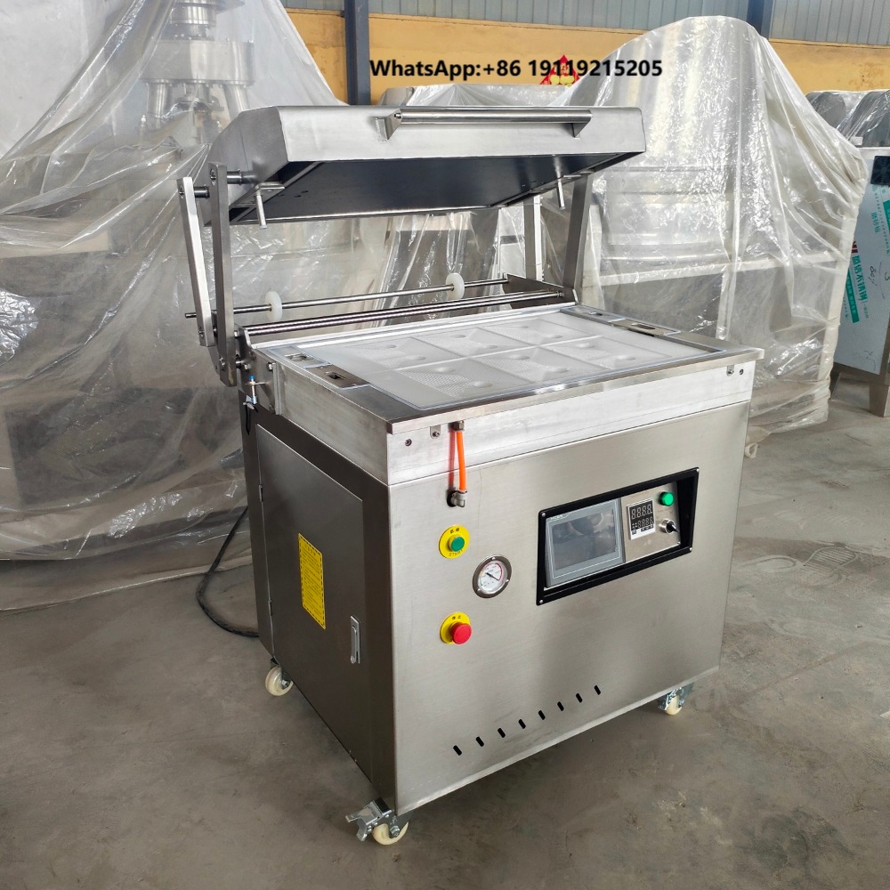 Food Vacuum Sealer Machine - Automatische vacuümverpakkingsmachine van roestvrij staal. Hoogrendement