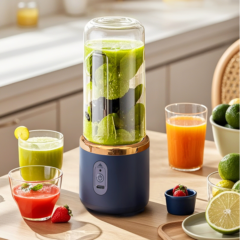 Portable Blender Usb Rechargeable - Kleine, oplaadbare blender met USB-aansluiting, draagbare