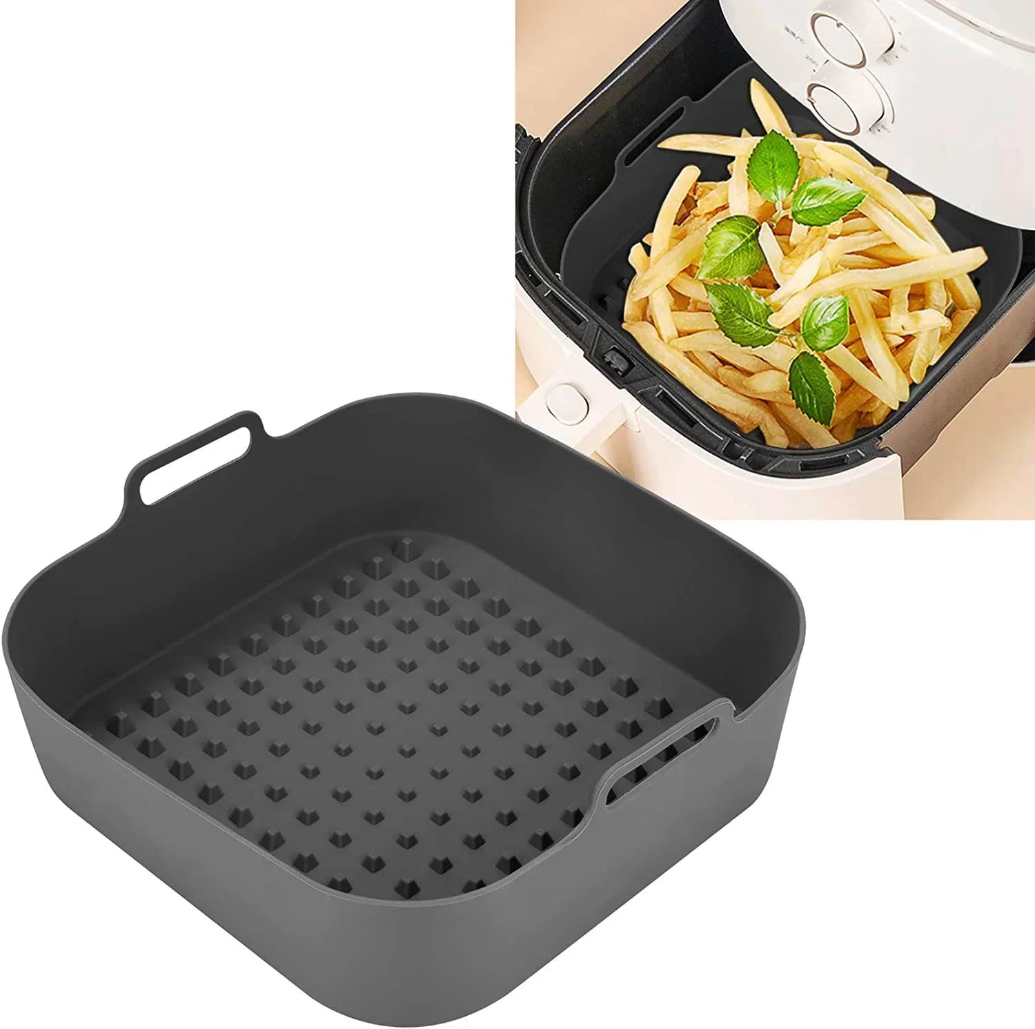 Luchtfriteuse siliconen pot Di - Air Fryer Silicone Pot Liner recensie en prijs