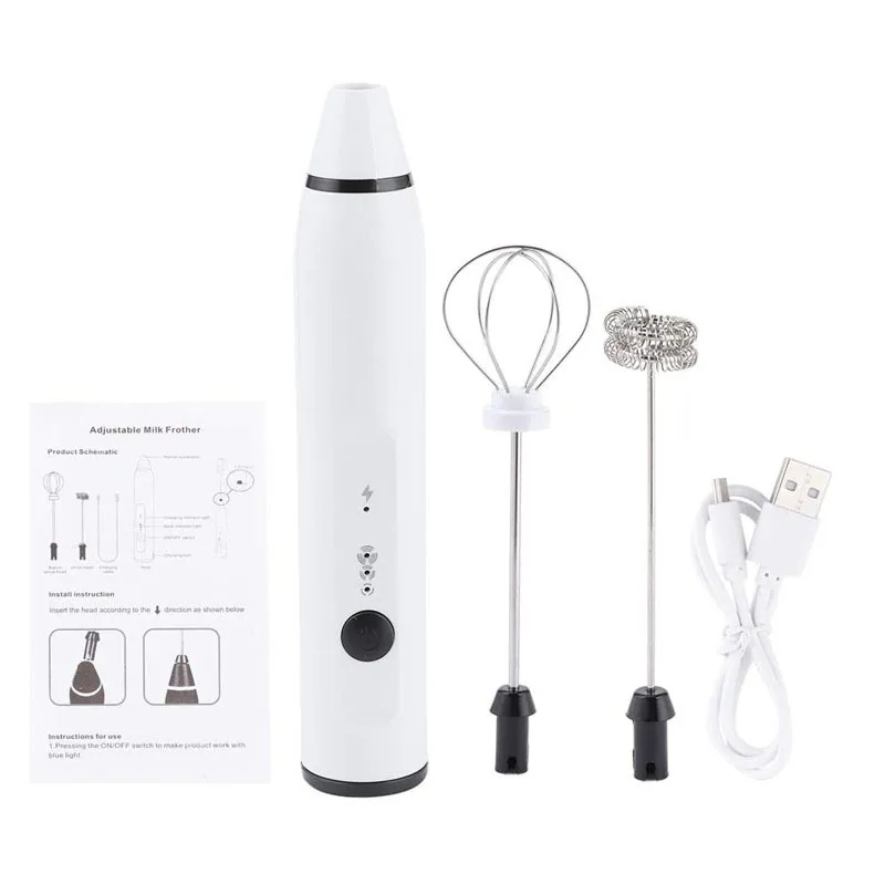 Mini elektrische handmixer voo - Portable Blender Usb Rechargeable recensie en prijs