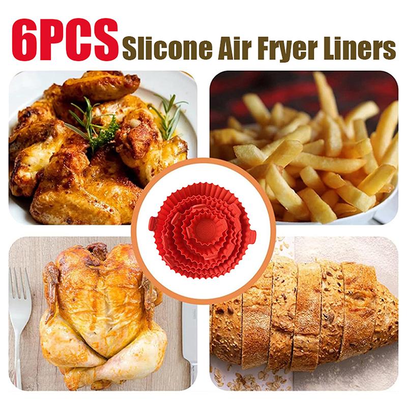 Silicone bakmat voor airfryer, - Air Fryer Silicone Pot Liner recensie en prijs