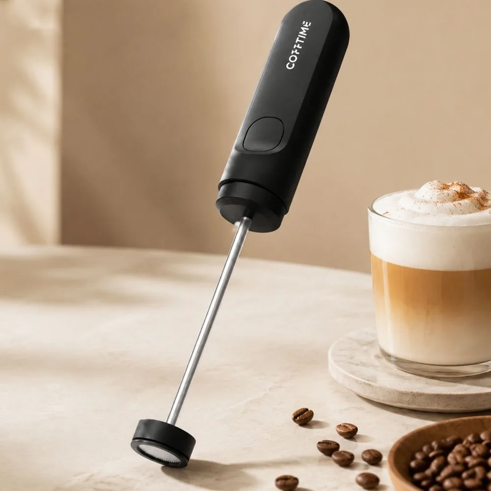 Elektrische melkopschuimer, ma - Electric Milk Frother Handheld recensie en prijs