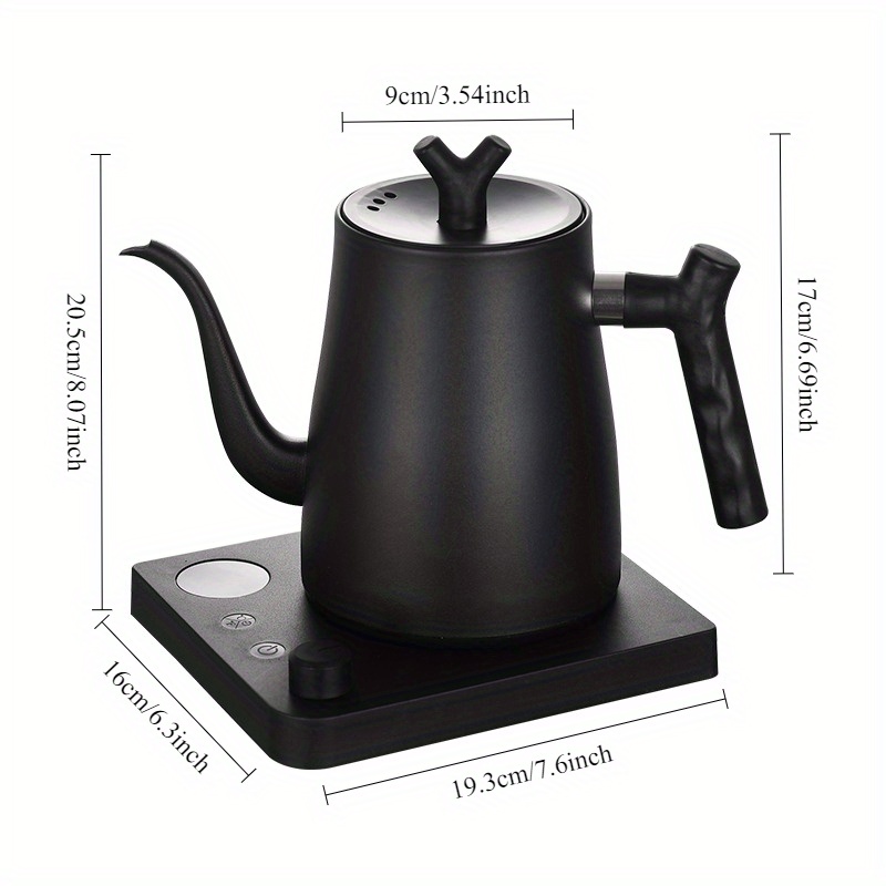 Elektrische waterkoker met zwa - Electric Kettle Temperature Control recensie en prijs