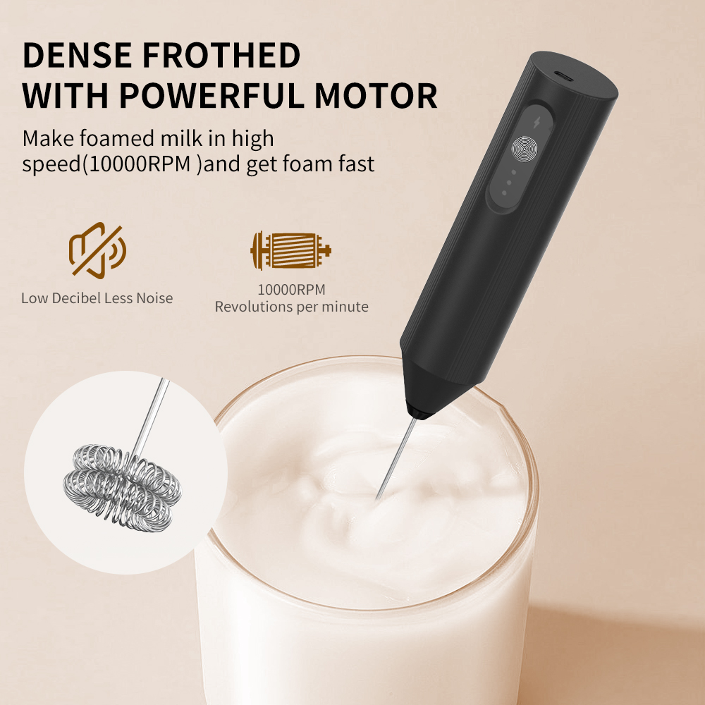 Multifunctionele draadloze opl - Electric Milk Frother Handheld recensie en prijs