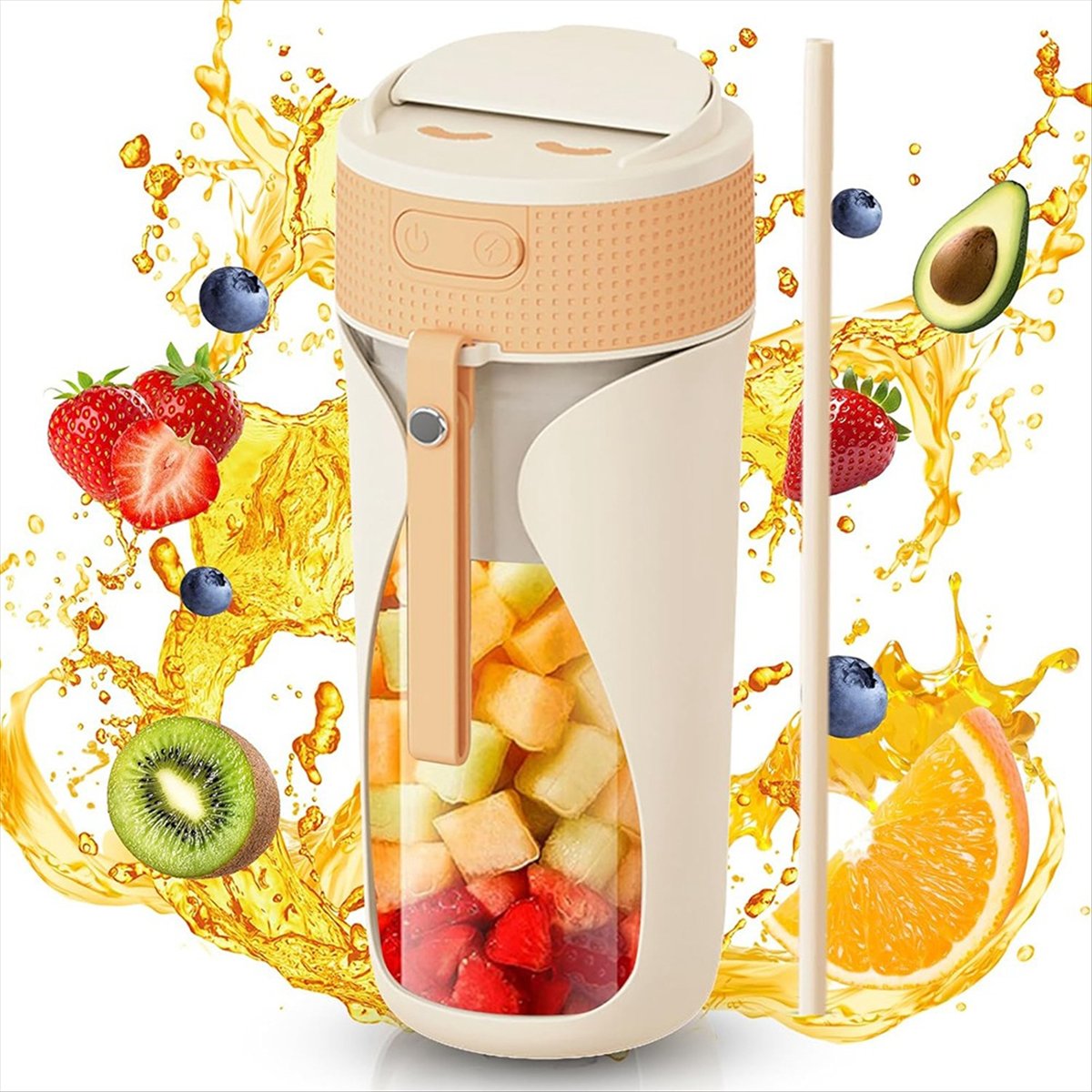 Draagbare Blenderbeker 450ml M - Portable Blender Usb Rechargeable recensie en prijs