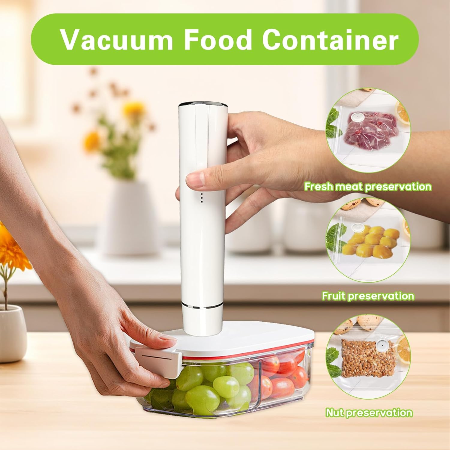 Vacuümsealer Handvacuümsluitma - Food Vacuum Sealer Machine recensie en prijs