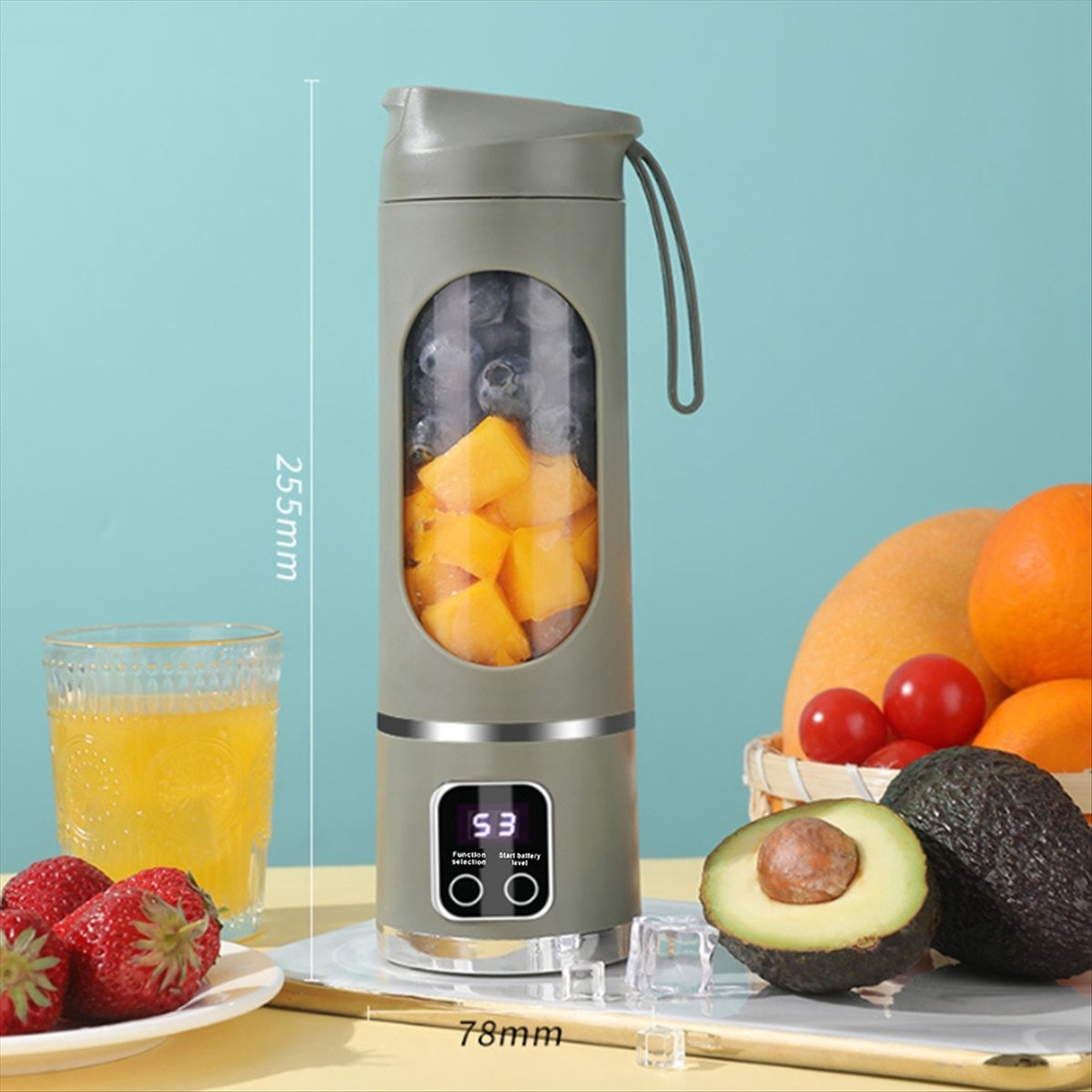 A20M USB oplaadbare draagbare  - Portable Blender Usb Rechargeable recensie en prijs