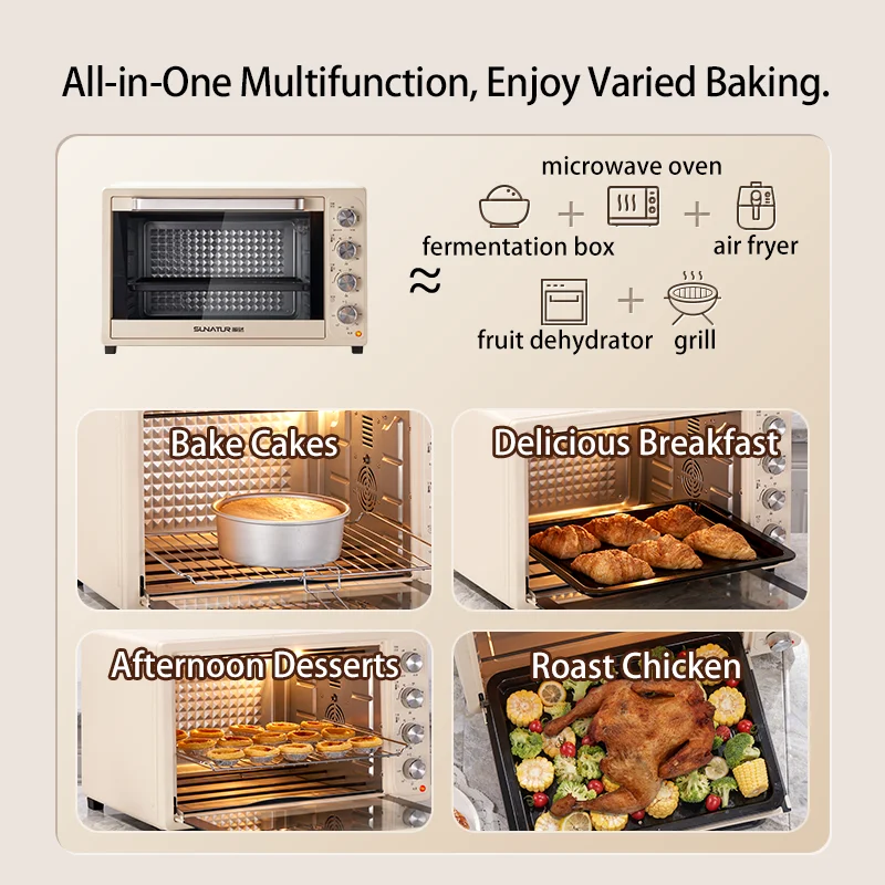 SUNATUR 2200W Heteluchtoven, k - Small Appliances recensie en prijs