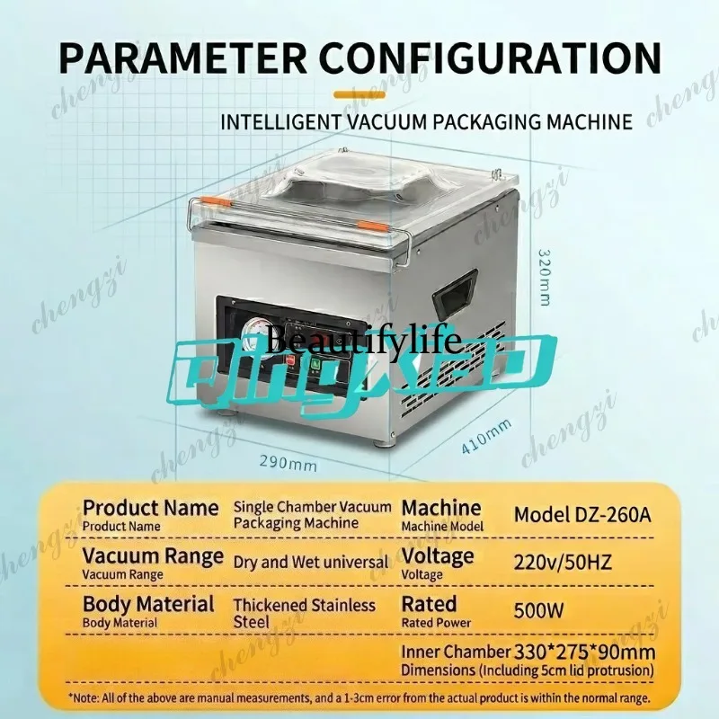 K182 Commerciële Automatische  - Food Vacuum Sealer Machine recensie en prijs